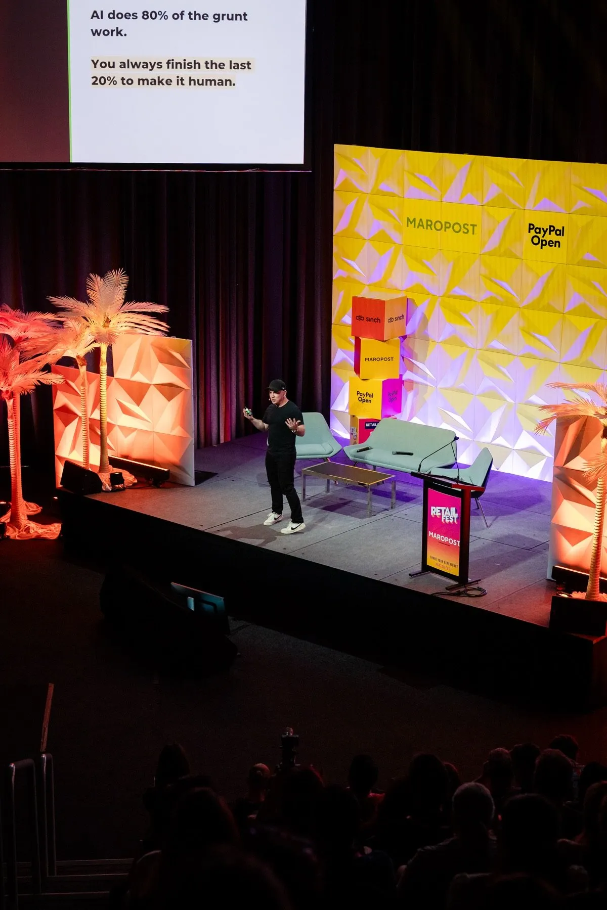 Ecommerce Academy on the Retail Fest main stage: AI does 80% of the grunt work